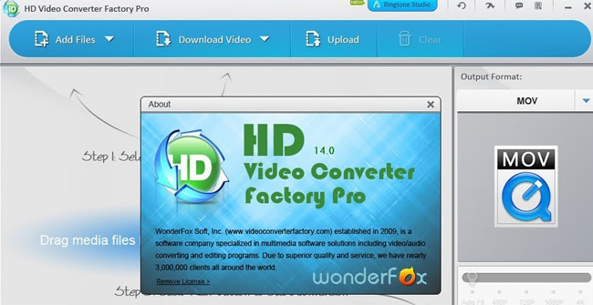Free HD Video Converter Factory